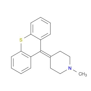 1-Methyl-4-(9H-thioxanthen-9-ylidene)piperidine