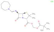 4-Thia-1-azabicyclo[3.2.0]heptane-2-carboxylic acid, 6-[[(hexahydro-1H-azepin-1-yl)methylene]amino…