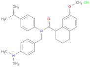 N-[[4-(DIMETHYLAMINO)PHENYL]METHYL]-1,2,3,4-TETRAHYDRO-7-METHOXY-N-[4-(1-METHYLETHYL)PHENYL]-1-N...