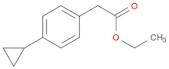 ethyl 2-(4-cyclopropylphenyl)acetate