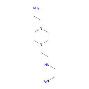 N-(2-aminoethyl)piperazine-1,4-diethylamine