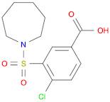 3-(Azepan-1-ylsulfonyl)-4-chlorobenzoic acid