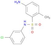 5-Amino-N-(3-chlorophenyl)-2-methylbenzenesulfonamide