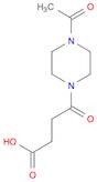 4-(4-Acetylpiperazin-1-yl)-4-oxobutanoic acid