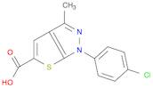 1-(4-Chlorophenyl)-3-methyl-1H-thieno[2,3-c]pyrazole-5-carboxylic acid