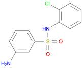 3-Amino-N-(2-chlorophenyl)benzenesulfonamide