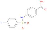 4-(4-FLUORO-BENZENESULFONYLAMINO)-BENZOIC ACID