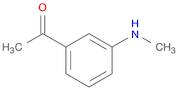 Ethanone, 1-[3-(methylamino)phenyl]- (9CI)