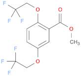 METHYL 2,5-BIS(2,2,2-TRIFLUOROETHOXY)BENZOATE