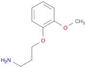 3-(2-methoxyphenoxy)propan-1-amine