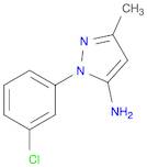 2-(3-CHLORO-PHENYL)-5-METHYL-2H-PYRAZOL-3-YLAMINE