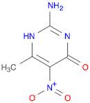 4(1H)-Pyrimidinone, 2-amino-6-methyl-5-nitro-