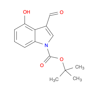 3-FORMYL-4-HYDROXYINDOLE-1-CARBOXYLIC ACID TERT-BUTYL ESTER