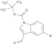 5-BROMO-3-FORMYLINDOLE-1-CARBOXYLIC ACID TERT-BUTYL ESTER