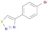 4-(4-BROMOPHENYL)-1,2,3-THIADIAZOLE