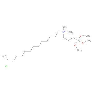 TETRADECYLDIMETHYL(3-TRIMETHOXYSILYLPROPYL)AMMONIUM CHLORIDE