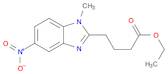 ethyl 4-(1-methyl-5-nitro-1H-benzo[d]imidazol-2-yl)butanoate