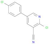 2-CHLORO-5-(4-CHLOROPHENYL)NICOTINONITRILE