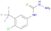 4-[4-CHLORO-3-(TRIFLUOROMETHYL)PHENYL]-3-THIOSEMICARBAZIDE