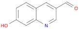 7-Hydroxy-3-quinolinecarbaldehyde