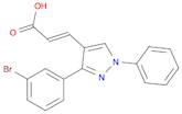 (2E)-3-[3-(3-bromophenyl)-1-phenyl-1H-pyrazol-4-yl]acrylic acid