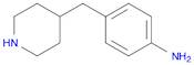 4-(4-PIPERIDINYLMETHYL)-BENZENAMINE