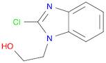 1H-Benzimidazole-1-ethanol,2-chloro-(9CI)