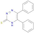 5,6-diphenyl-1,2,4-triazine-3-thiol