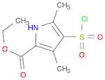 ETHYL 4-(CHLOROSULFONYL)-3,5-DIMETHYL-1H-PYRROLE-2-CARBOXYLATE