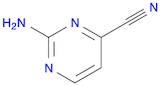 4-Pyrimidinecarbonitrile, 2-amino- (9CI)