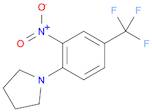 N-[2-NITRO-4-(TRIFLUOROMETHYL)PHENYL]PYRROLIDINE