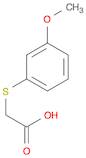 2-((3-Methoxyphenyl)thio)acetic acid