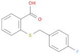 2-[(4-fluorobenzyl)thio]benzoic acid