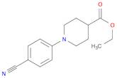 ETHYL 1-(4-CYANOPHENYL)-4-PIPERIDINECARBOXYLATE