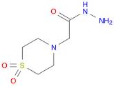 2-(1,1-Dioxo-1λ6,4-thiazinan-4-yl)acetohydrazide