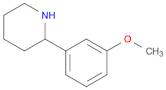 2-(3-methoxyphenyl)piperidine