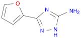 1H-1,2,4-Triazol-3-amine,5-(2-furanyl)-(9CI)