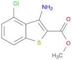 METHYL 3-AMINO-4-CHLORO-1-BENZOTHIOPHENE-2-CARBOXYLATE