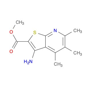 methyl 3-amino-4,5,6-trimethylthieno[2,3-b]pyridine-2-carboxylate