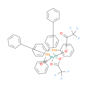 CARBONYLBIS(TRIFLUOROACETATO)BIS(TRIPHENYLPHOSPHINE)RUTHENIUM (II)METHANOL ADDUCT