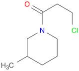 1-(3-chloropropanoyl)-3-methylpiperidine