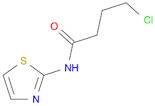 4-CHLORO-N-(1,3-THIAZOL-2-YL)BUTANAMIDE