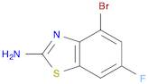 2-Amino-4-bromo-6-fluorobenzothiazole