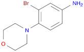 3-BROMO-4-MORPHOLINOANILINE