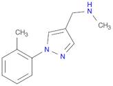 N-METHYL-1-[1-(2-METHYLPHENYL)-1H-PYRAZOL-4-YL]METHANAMINE