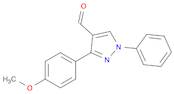 3-(4-METHOXY-PHENYL)-1-PHENYL-1H-PYRAZOLE-4-CARBALDEHYDE