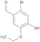 2-BROMO-5-ETHOXY-4-HYDROXYBENZALDEHYDE