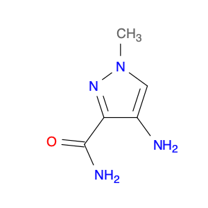 1H-Pyrazole-3-carboxamide,4-amino-1-methyl-(9CI)