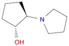 Cyclopentanol, 2-(1-pyrrolidinyl)-, trans- (8CI,9CI)