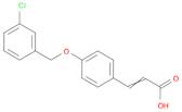 3-(4-[(3-CHLOROBENZYL)OXY]PHENYL)ACRYLIC ACID